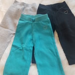 Bundle of 3 size 3T jogging pants